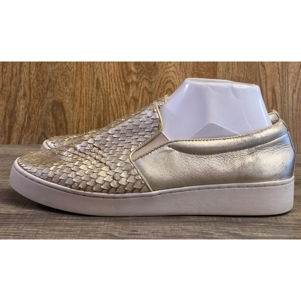 Vionic Midi‎ Slip On Shoes Womens Size 9 Gold - Picture 3 of 10